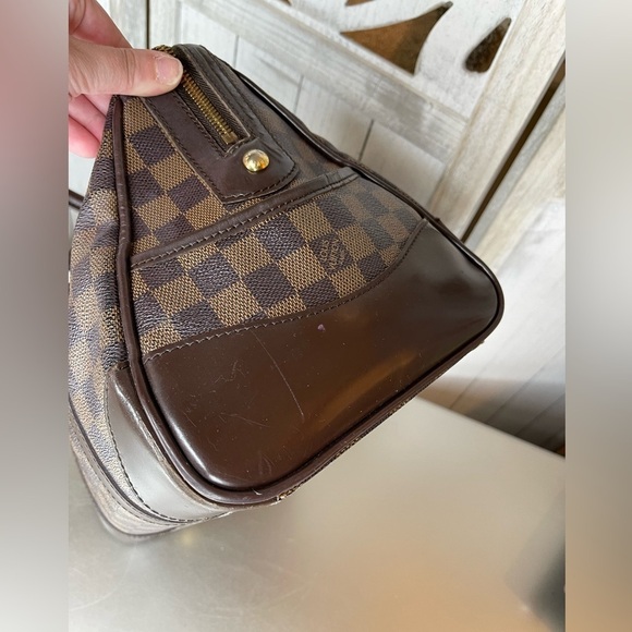 Louis Vuitton Berkeley Damier Ebene Handbag Bag Classic 30 - Picture 6 of 15